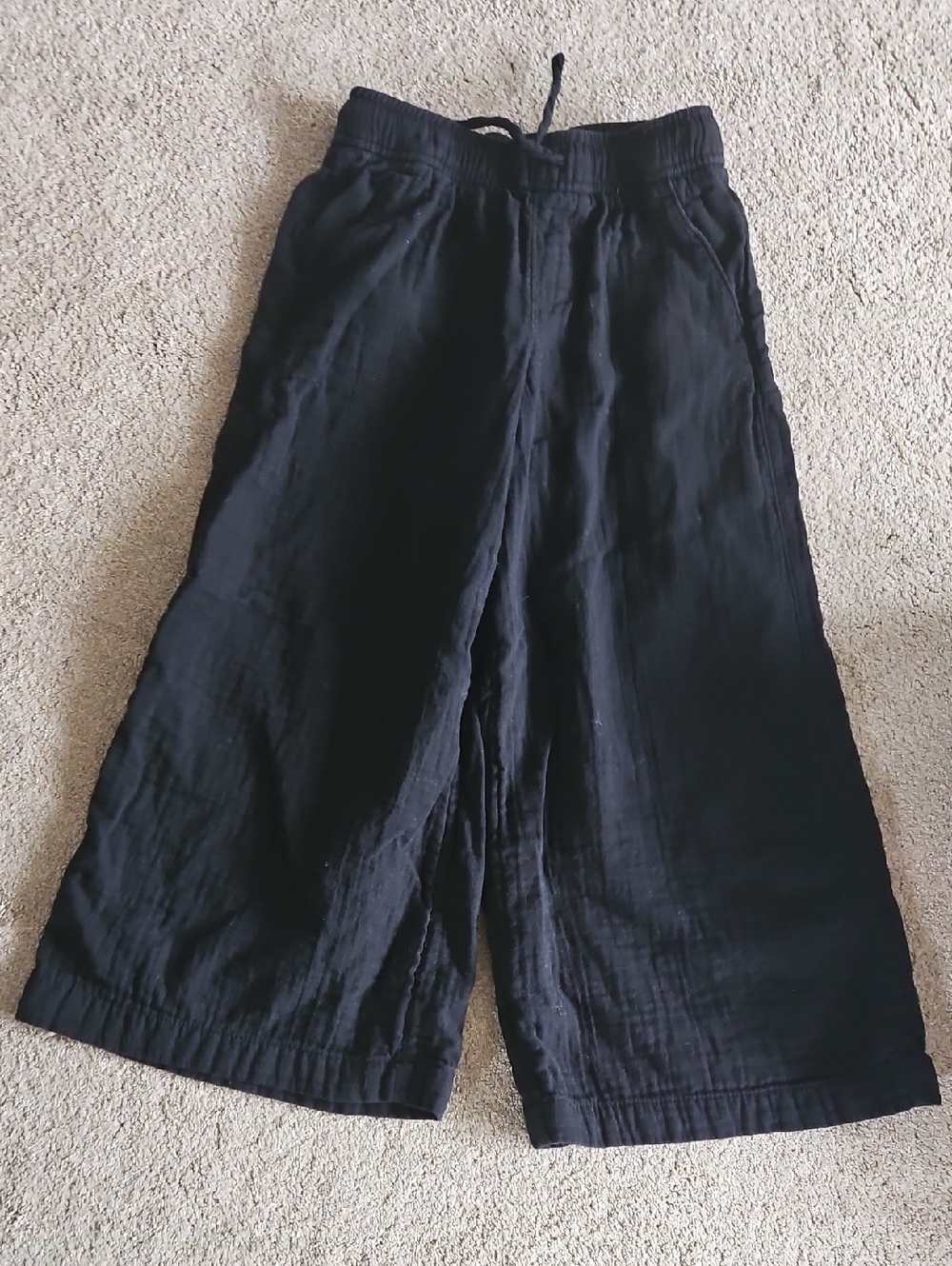 Old Navy Pull On pant, Size 6/7, Black